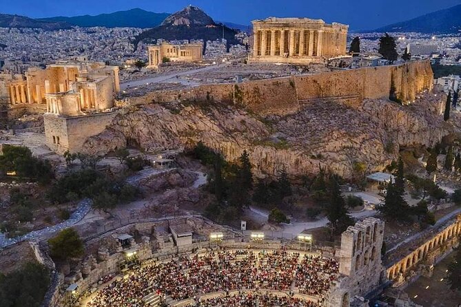 Athens By Night Private Sightseeing Tour - The Acropolis Stops: Parthenon Views, Propylaia Gate Drama, and Theater Nearby