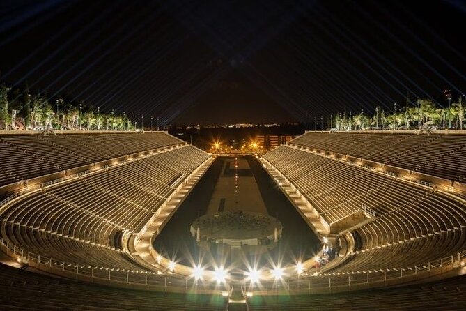 Athens by Night Private Tour with Dinner - Hadrian’s Gate, Temple of Zeus, and Panathenaic Stadium in one sweep