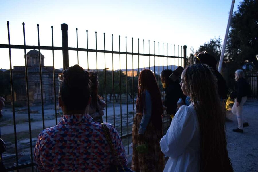 Athens by Night: Small-Group Walking Tour | Dinner Included - Enter the Evening at the Nike Store