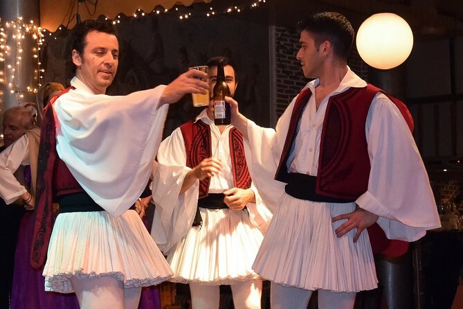 Athens by night. Small walking and musical show. - Price and what you’re actually paying for ($53.23)