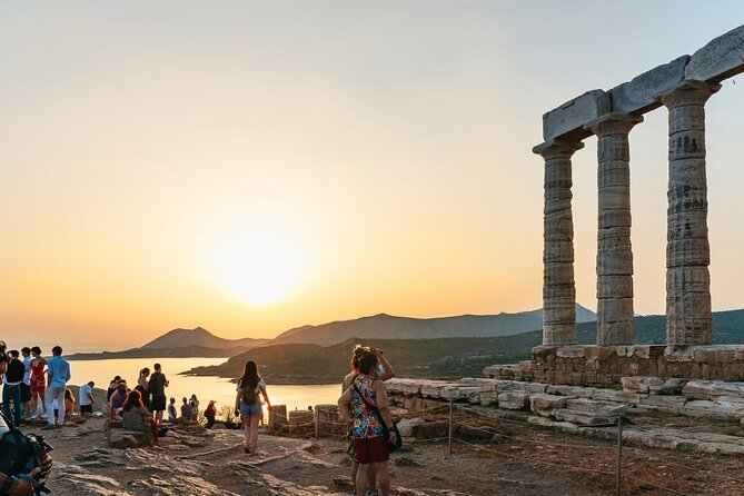 Athens: Cape Sounion and Poseidon Temple Sunset with Audio Guide - Halandri metro pickup, then Thorikos theatre and silver mines