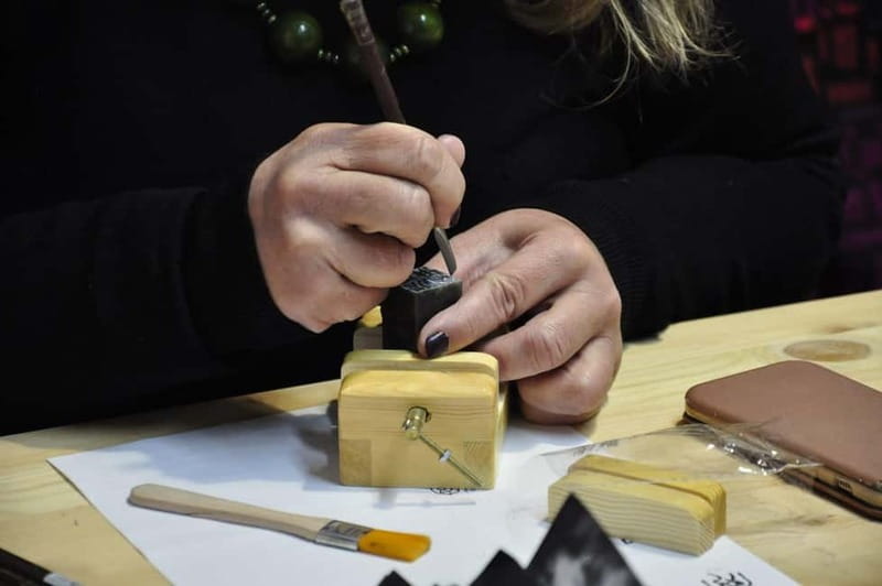 Athens: Carve your Name/logo Stamp Workshop in special stone - Key points you’ll care about