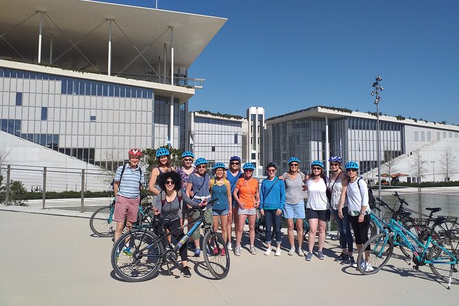 Athens City and Sea bike tour - Renzo Piano’s Stavros Niarchos Foundation Cultural Centre and the ride south