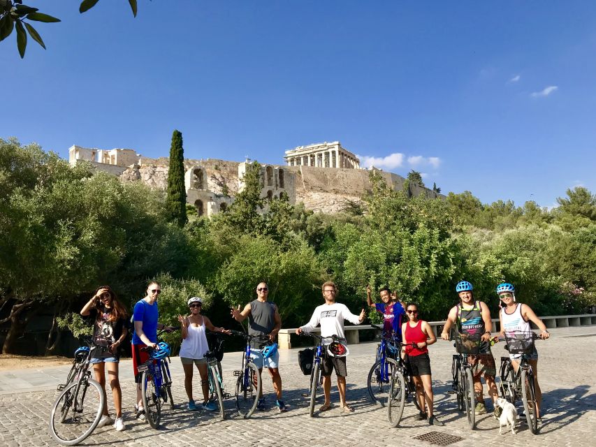 Athens: City Bike tour with Acropolis Visit Option - Panathenaic Stadium and the Olympic Games Connection