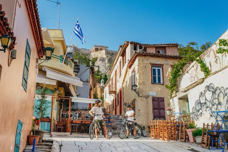 Athens: City Electric Bike Tour with Acropolis Visit Option - How the e-bike pace feels in real time