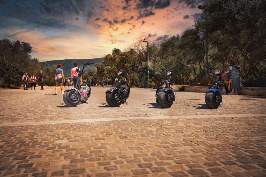 Athens: City Highlights Guided E-Scooter Tour - Hadrian’s Library, Roman Forum, Ancient Agora, and Temple of Hephaestus