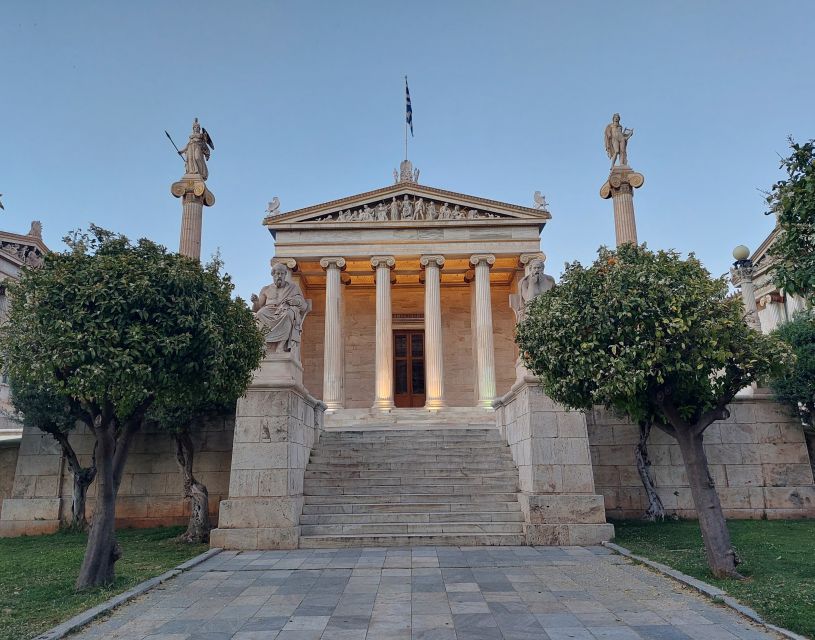 Athens: City Highlights Nighttime Walking Tour in Spanish - The Metropolitan Cathedral and Little Mitropolis: where the city’s everyday faith shows