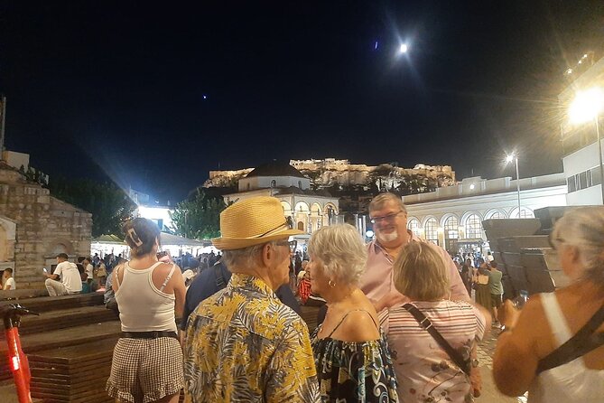 Athens City Night Tour with Open-Top Bus - The Audio Guide in 16 Languages: When the Lights Actually Teach