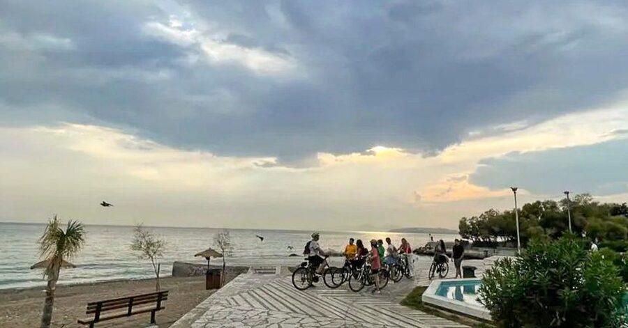 Athens Coastline: Explore by Bike - Kalamaki Beach break: flat cycling, sea air, and optional swimming