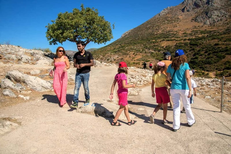 Athens: Corinth Canal, Mycenae and Nafplio Day Tour - The royal palace ruins: where Homer meets ruins