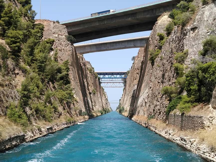 Athens: Corinth Canal, Mycenae & Nafplio Premium Guided Tour - Getting From Athens: Bus Comfort and Why It Changes the Day
