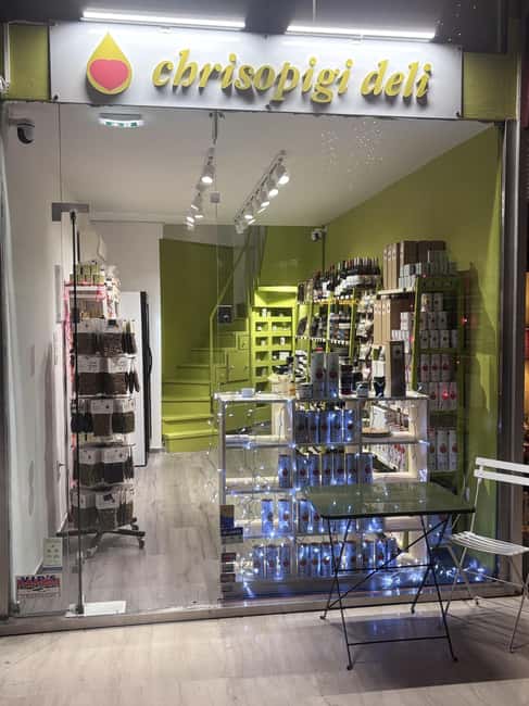 Athens: Cretan Olive Oil Tasting Experience - Where to find it: Voulis 7 and the Bolani stoa