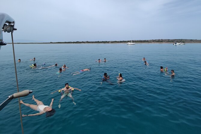 Athens cruise: Agistri, Moni/Metopi, Aegina with lunch & drinks - The Moni/Metopi swim stop: this is where the water is the star