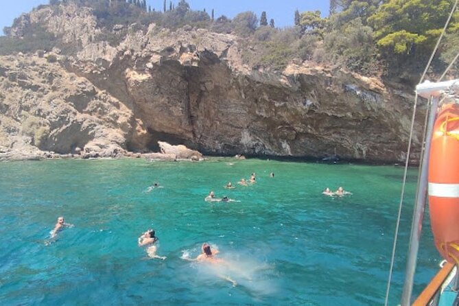 Athens Cruise Tour with Mediterranean BBQ - Raftis Island, Blue Lagoon, and the Natura 2000 Stretch