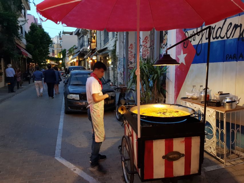 Athens: Discover the City Electric Bike Night Tour - Temple of Olympian Zeus and the Acropolis ride-by route