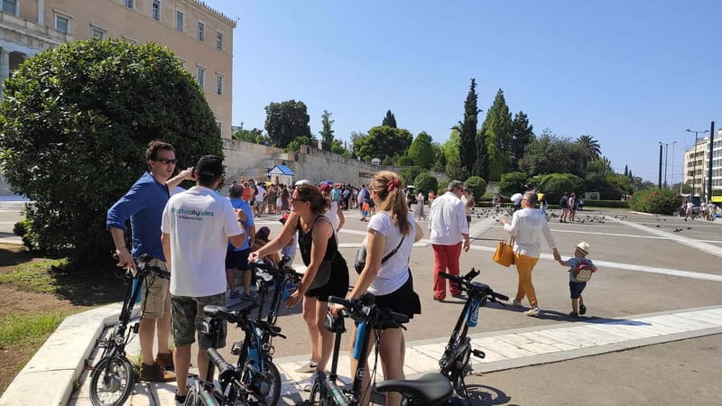Athens: Discover the City Electric Bike Tour - The e-bike setup and safety reality check