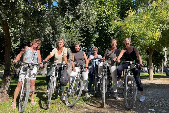 Athens Electric Bike Tour - Temple of Olympian Zeus and the garden reset at National Garden