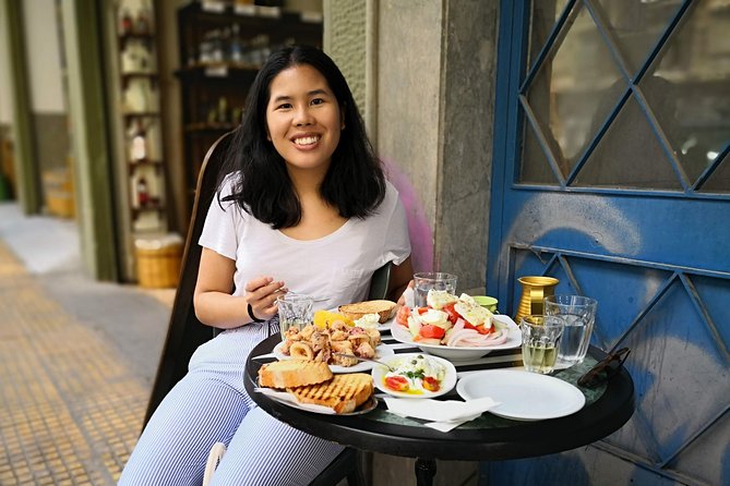 Athens Evening Food Tour - Monastiraki stop: souvlaki/gyros, old Athens views, and food you can spot later
