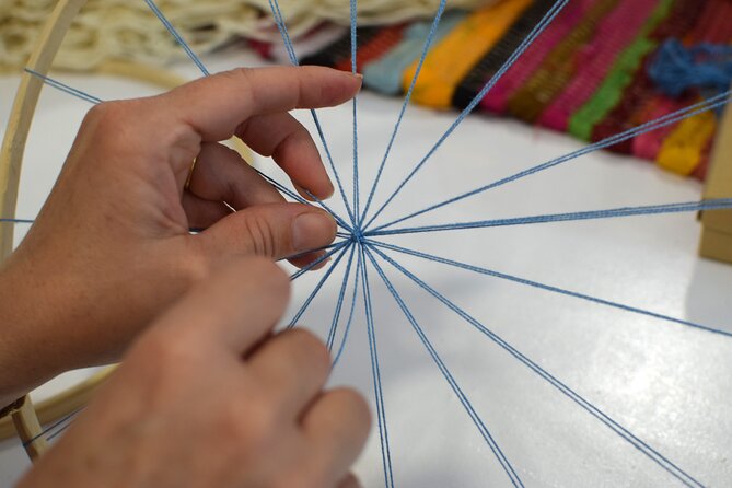 Athens: Evil Eye Weaving Workshop with Greek Tea - Myth and performance at Mythopraxis: Arachne’s curse defense