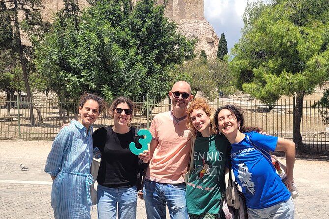 Athens Family Mythology Treasure Hunt and Tour w Food Stop - Food stop: lukumades and a sweet-savory local break
