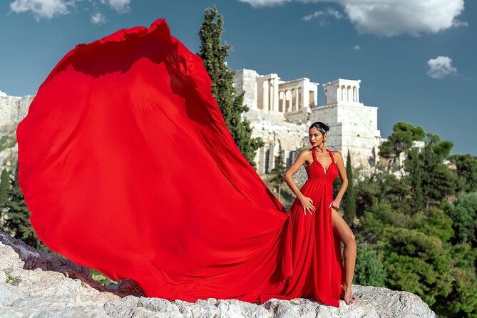 Athens: Flying Dress Photoshoot "Marilyn Package" - What the Marilyn Package Feels Like in Athens