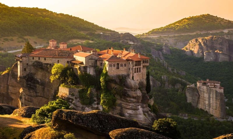 Athens: Full-Day Meteora Tour with Local Guide & Greek Lunch - Sunset in winter months: the small chance that feels big