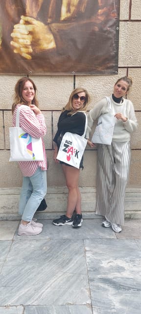 Athens: Graffiti Workshop and Tote Bag Painting Experience - Timing and logistics: where to meet, where to end, and what to bring