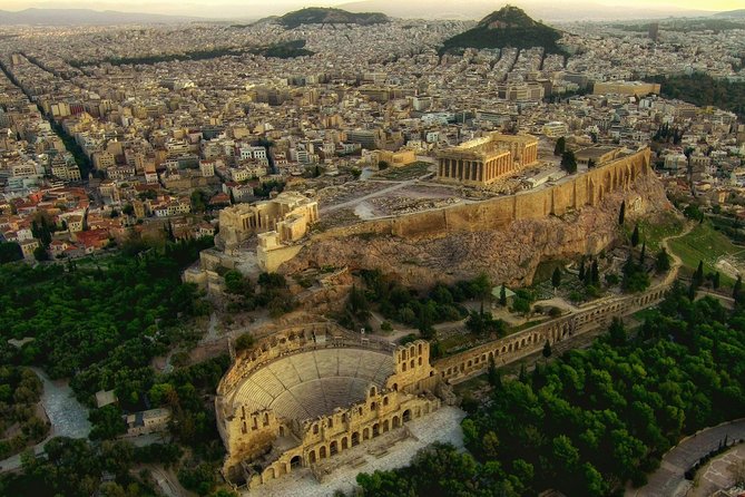 Athens Greece plus Temple of Poseidon, Sounion - Tomb of the Unknown Soldier, Academy of Athens, and Lake Vouliagmeni