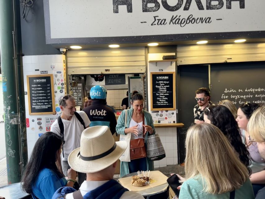 Athens: Greek Food Tasting and Market Walking Tour - Mastic Shop Stop: A Sweet-Scented Detour With a Purpose