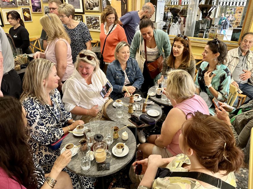 Athens: Greek Food Tasting and Market Walking Tour - Final Restaurant Moment: Meze and a Popular Greek Spirit