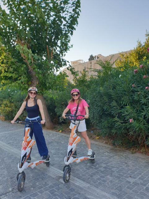 Athens: Guided City Tour on an Electric Trikke Scooter - Temple of Olympian Zeus and Hadrian’s Arch: stone giants and perfect angles