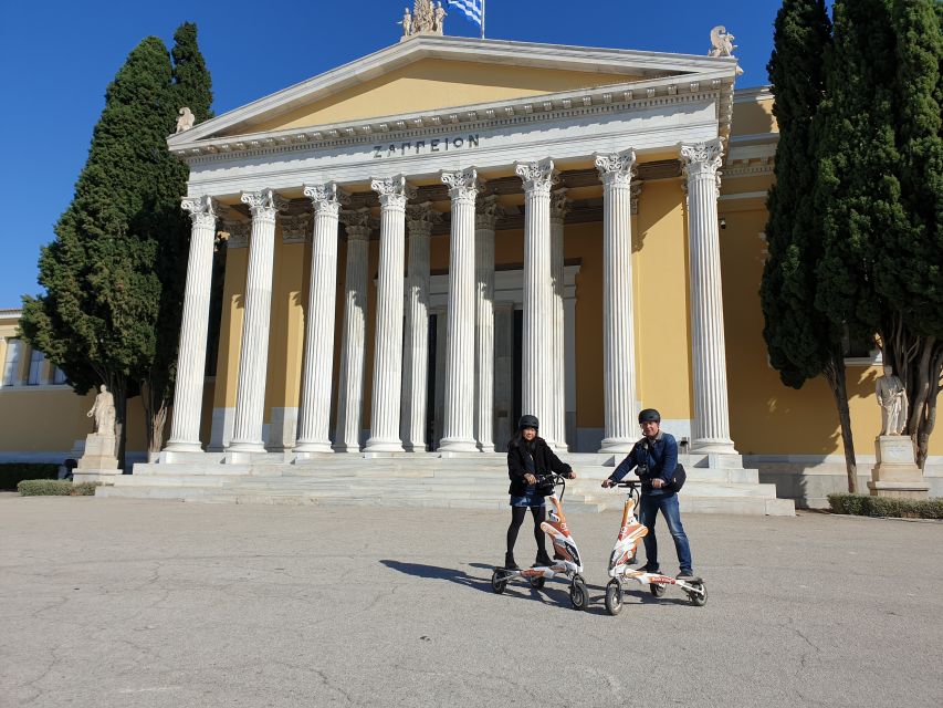 Athens: Guided City Tour on an Electric Trikke Scooter - National Garden break: a short pause that helps the whole tour land