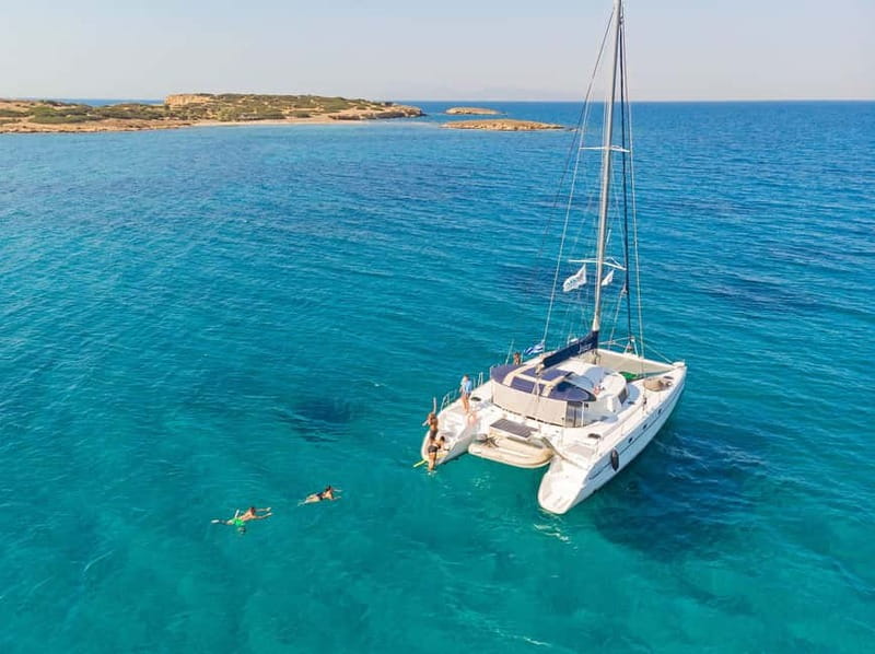 Athens: Half-Day Sunset Catamaran Cruise with Meal & Drinks - The Catamaran Itself: Why It Feels Relaxing, Not Touristy