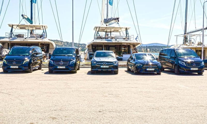 Athens Half day Tour by Limousine and traditional Greek food - A Black Electric Mercedes Turns “Athens Heat” Into a Manageable Problem