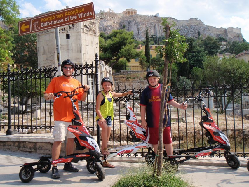Athens Highlights by Electric Trikke Bike - Monastiraki Flea Market and Plaka Re-Entry: Finish Where the Action Is