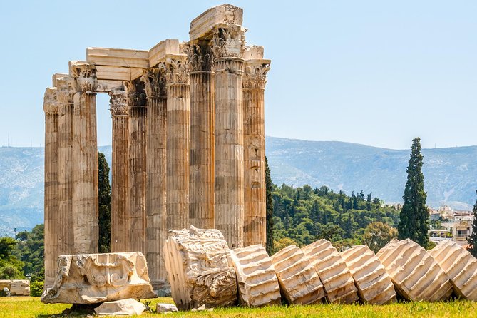 Athens Highlights Tour & Cape Sounio (Full Day) - Short stops that add Athens context: Hadrian, Zeus, and the Academy area