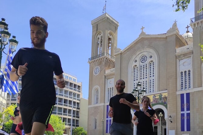 Athens Highlights: Urban Run experience with a Local - A 7:00 am run that hits the Athens hits fast