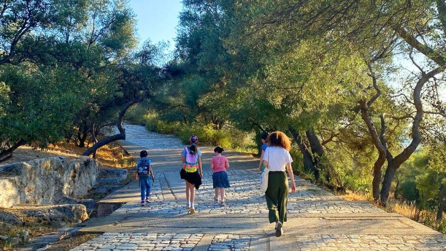 Athens Hills: Mythology Treasure Hunt - The mission: King Aegeus, Theseus, and why it makes the route stick