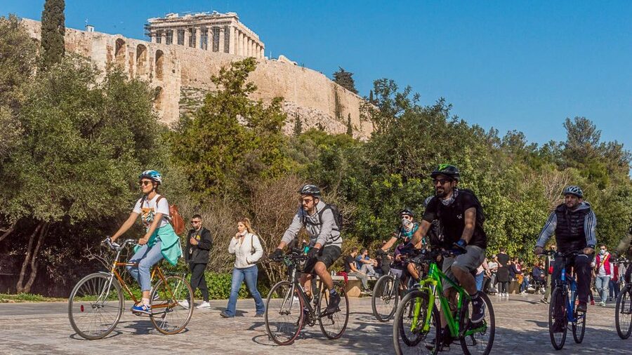 Athens Historical Center: Explore by Bike - Price and what $39.52 buys you in Athens