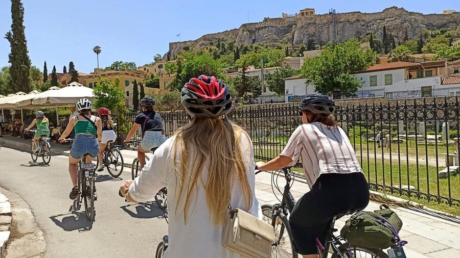Athens Historical Center: Explore by Bike - Kerameikos to markets: starting with the ancient layer, then switching gears