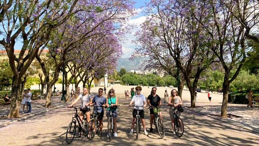Athens Historical Center: Explore by Bike - Ancient Agora, Roman Agora, and the Tower of Winds area