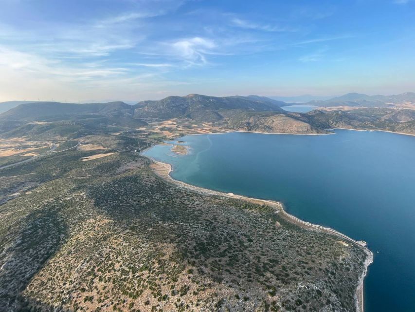 Athens: Hot-Air Balloon Flight Experience with Snacks & Wine - The Flight Finish: Sparkling Wine, Light Breakfast, and a Certificate