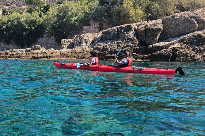 Athens: Kayak and Snorkeling at Caves and Hidden Beaches - Snorkeling breaks in crystal-clear water (and the real value of included gear)