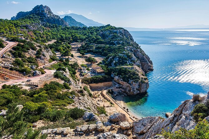 Athens Lake Vouliagmeni and Heraion Sunset and Swim - Stop 1: Lake Vouliagmeni’s Pine-Forest Swim Time