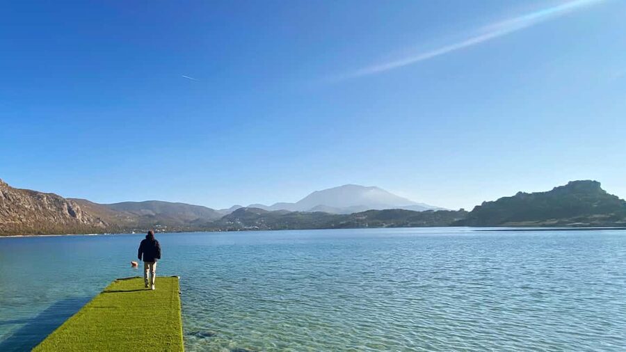 Athens: Lake Vouliagmeni Corinthia, Heraion Sunset & Swim - The Heraion of Perahora stop: Temple of Hera ruins by the sea