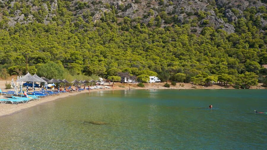 Athens: Lake Vouliagmeni Corinthia, Heraion Sunset & Swim - Sunset over the Corinthian Gulf: the moment that ties it together