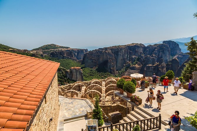 Athens: Meteora Monasteries, Hermit Caves Tour with Pickup - Saint Stephen and the accessible option on the rocks