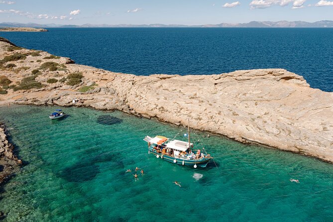 Athens mini cruise: "East Attica Hidden Gems" - Aspronisia islets: the Blue Lagoon feel with an ecology lesson