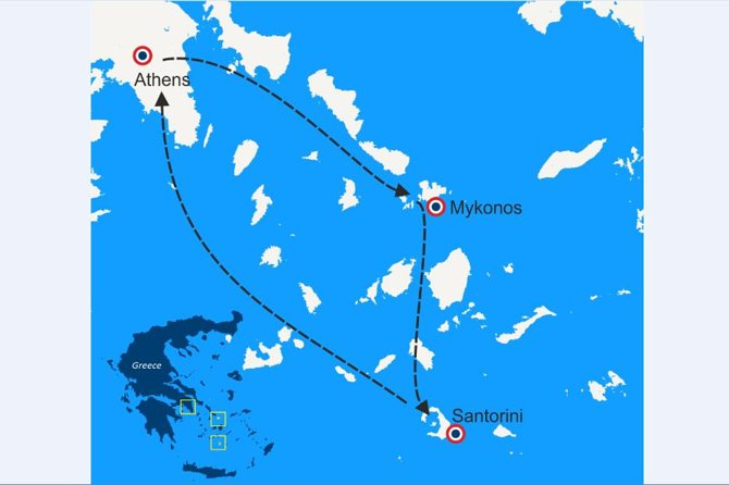Athens, Mykonos, and Santorini – 8 Days - Athens First: from marble stadium to the Acropolis in one guided flow