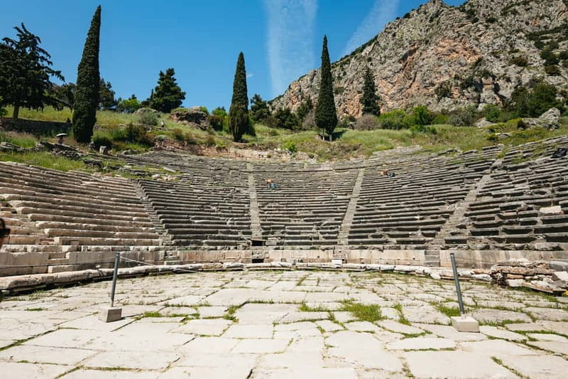 Athens: Mythology of Delphi, Museum and Arachova Guided Tour - Delphi Museum: the Charioteer and other artifacts that make the myths concrete